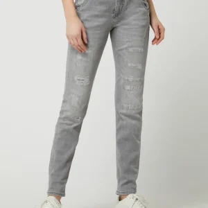 MAC Regular Fit Jeans Mit Stretch-Anteil Modell ‘Rich’ – Hellgrau 13