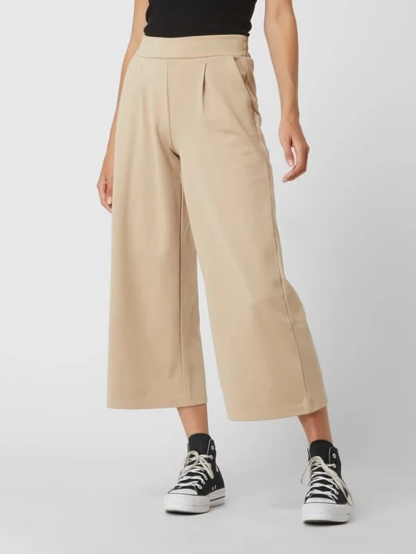 ICHI Culotte Mit Stretch-Anteil Modell ‚Kate‘ – Beige 5