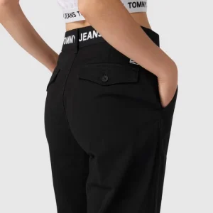 Tommy Jeans Hose Mit Logo-Bund – Schwarz 11