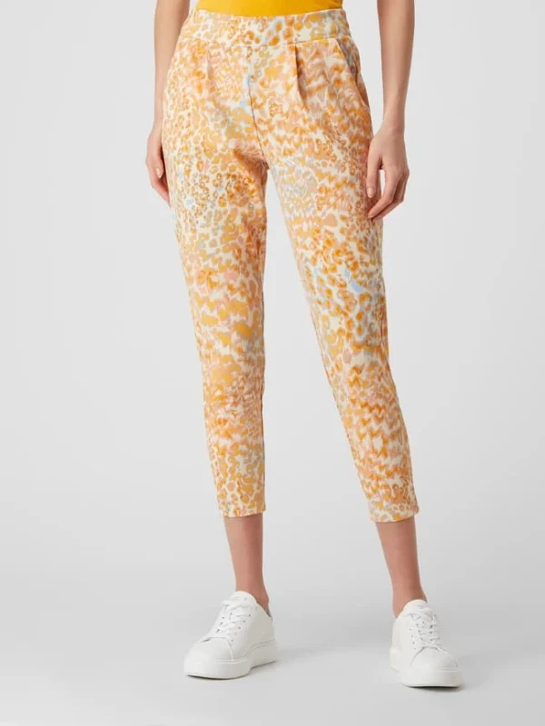ICHI Schlupfhose Mit Viskose-Anteil – Orange 5