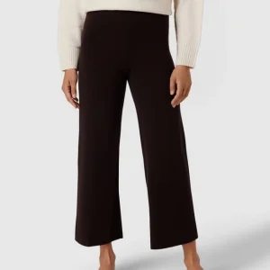 Drykorn High Waist Culotte Aus Schurwoll-Baumwoll-Mix – Dunkelbraun 13