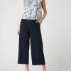 ICHI Bundfaltenhose Mit Viskose-Anteil Modell ‚Kate‘ – Marineblau 17